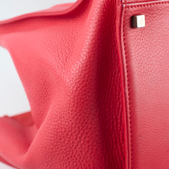 Celine Mini Luggage Red