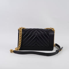 Chanel Old Medium Chevron Lambskin Series 25