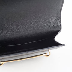 Hermes Roulis Slim Wallet Black Chevre 2022