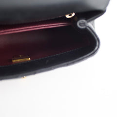 Chanel Mini Coco Handle Caviar Black