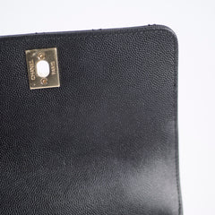 Chanel Mini Coco Handle Caviar Black