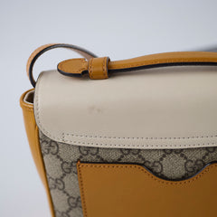 Gucci Padlock Mini Canvas/Leather Crossbody