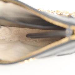 Gucci GG Matelasse Hobo Calfskin Black