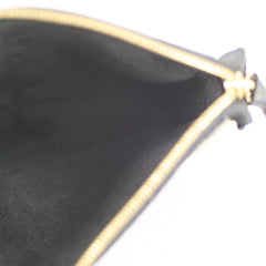 Louis Vuitton Mini Pochette Black Cream Bicolor Empreinte