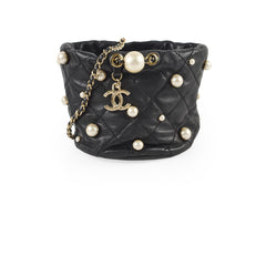 Chanel Mini About Pearls Bucket Bag