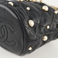 Chanel Mini About Pearls Bucket Bag