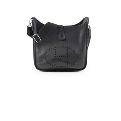 Hermes Evelyne 29 Black Clemence PHW C Stamp