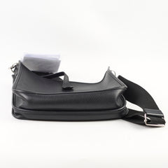 Hermes Evelyne 29 Black Clemence PHW C Stamp