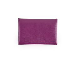 Hermes Calvi Cardholder Anemone Chevre Chamkila