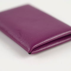 Hermes Calvi Cardholder Anemone Chevre Chamkila