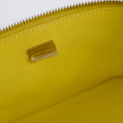 Chanel CC Yellow Vanity Case
