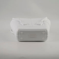 Bottega Veneta Mini Arco Rubber Bag White