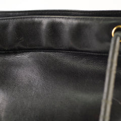 Chanel Deca Coco Mark Black Vintage Tote