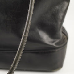 Chanel Deca Coco Mark Black Vintage Tote