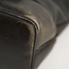 Chanel Deca Coco Mark Black Vintage Tote