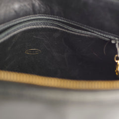 Chanel Deca Coco Mark Black Vintage Tote