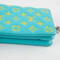 Louis Vuitton Coussin Pochette Lambskin Mint on Chain
