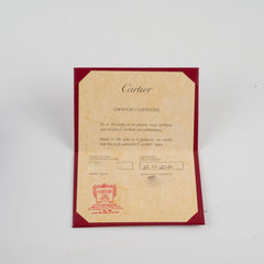 Cartier Love Cuff with 1 Diamond Bracelet Size 17