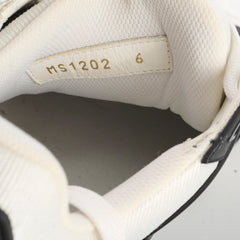 Louis Vuitton Men's LV Trainer Sneakers Black/White Denim Colorway Size US 6