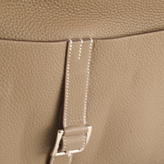 Hermes Halzan 31 Etoupe C Stamp