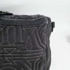 Louis Vuitton Keepall 50 Bandouliere Nylon Black (Snow Capsule Collection)