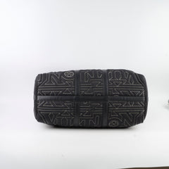 Louis Vuitton Keepall 50 Bandouliere Nylon Black (Snow Capsule Collection)