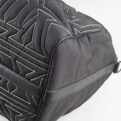 Louis Vuitton Keepall 50 Bandouliere Nylon Black (Snow Capsule Collection)