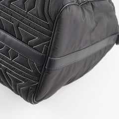 Louis Vuitton Keepall 50 Bandouliere Nylon Black (Snow Capsule Collection)
