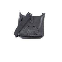 Hermes Evelyne 29 Black Clemence PHW Z Stamp