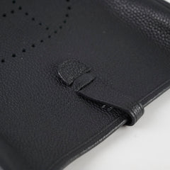 Hermes Evelyne 29 Black Clemence PHW Z Stamp