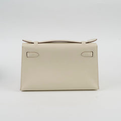 Hermes Kelly Pochette Swift Nata W Stamp