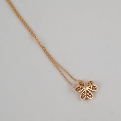 Van Cleef & Arpels Frivoli Pendant Mini Model 18k Rose Gold Diamonds