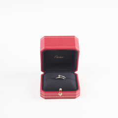 Cartier Juste Un Clou SM White Gold Ring Size 54