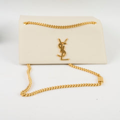 Saint Laurent Kate Medium Ivory White