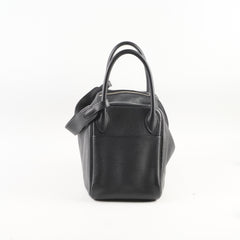 Hermes Lindy 30 Clemence Black D Stamp