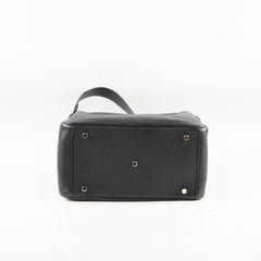 Hermes Lindy 30 Clemence Black D Stamp