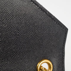 Saint Laurent YSL Envelope Medium Black