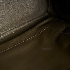 Hermes Birkin 35 Ebene/ Ecru Toile H [F]