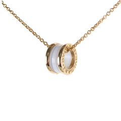 Bvlgari B.Zero 1 Pendant Necklace 18k Rose Gold