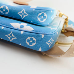 Louis Vuitton Multi Pochette Accessories Pool Bleu