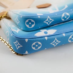 Louis Vuitton Multi Pochette Accessories Pool Bleu