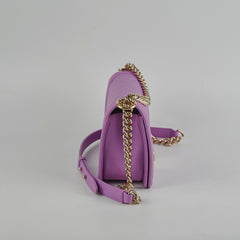 Chanel Old Medium Caviar Boy Purple