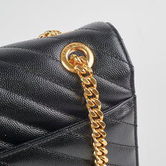 Saint Laurent Large Envelope Black