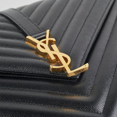 Saint Laurent Large Envelope Black