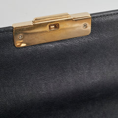 Chanel Seasonal Quilted Calfskin Flap Bag Black