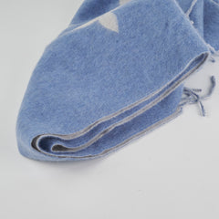 Louis Vuitton Blue Cashmere Scarf