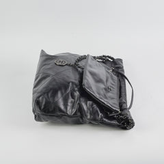Chanel Small 22 Bag So black