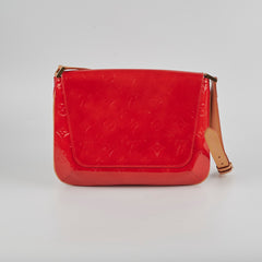 Louis Vuitton Thompson Street Vernis Red/Orange Shoulder Bag