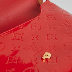 Louis Vuitton Thompson Street Vernis Red/Orange Shoulder Bag