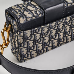 Christian Dior 30 Montainge Box Oblique Navy